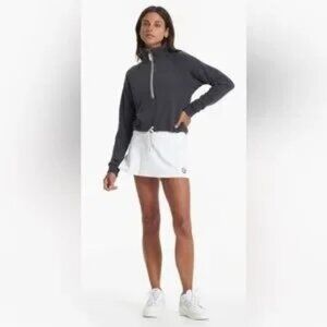 Vuori Women's Sedona Half Zip Charcoal Size XS